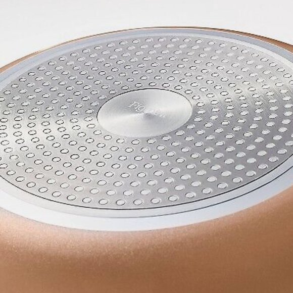 Nonstick Ceramic Coated Aluminum Cookware Set Terracotta Orange - Figmint - Picture 5 of 6